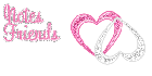 Pink/Silver Hearts