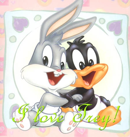 bugs and daffy I love Trey