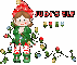 Elf with lights and Judi name