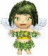 Fairy with hello text