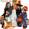 Children on Halloween