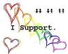 I support!
