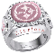 pittsburgh steelers pink diamond ring laura