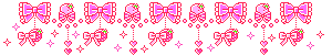 cute pink ribbons