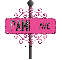 hot pink street sign pami AVE