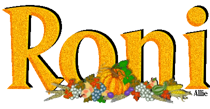 Ronie, Thanksgiving Set Sparkel