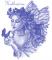 Blue Butterfly Lady - Katharine.