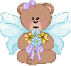 Angel Bears - Flowers