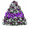 Purple Christmas Tree: Fayeth