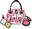 Pink, green bag- Jessica