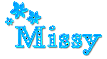Missy- blue with diamonds