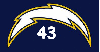 San Diego Chargers 43