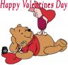 pooh & piglet happy valentines day