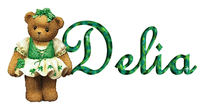 ST PADDY'S DAY TEDDY BEAR: DELIA