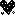 black polka-dot heart