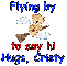 Flying by- Christy