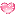 Sparkling valentines heart