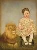girl with lion