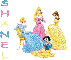 Shanel with Disney Princesses