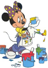 minnie painting