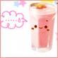 sweet strawberry milkshake