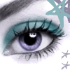 Turquoise and Blue Eye