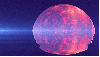purple-pink moon