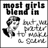 make a scene