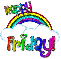 Happy Friday! Rainbow and clouds