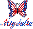 Patriotic butterfly - Migdalia