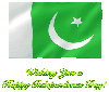 wishing u a happy independence day of pakistan