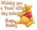 Pooh bear with name Kealey