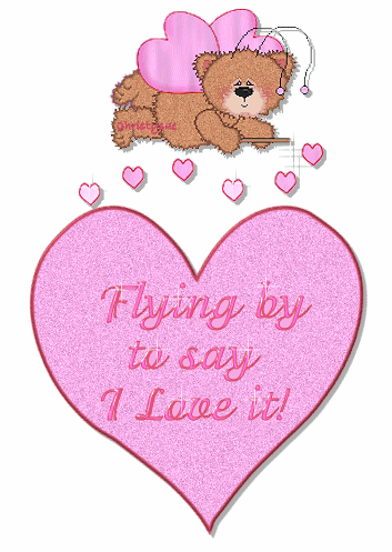 Flying by to say, I love it