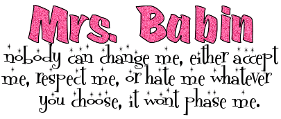MRS. BABIN