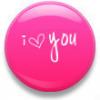 i love you button