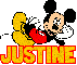 Justine Lounge'n Mickey Mouse
