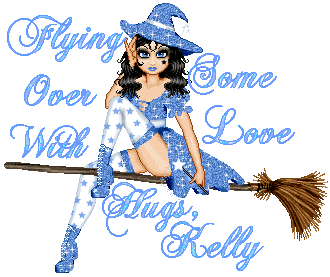 FLYING OVER WITH SOME LOVE HUGS, KELLY