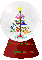 Christmas Tree Globe - Georganne