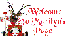 WELCOME TO MARILYN PAGE/CHRISTMAS DEER