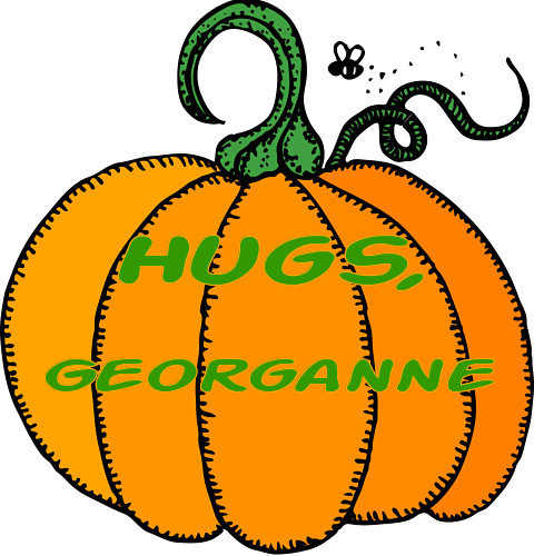 Halloween Pumpkin - Hugs, Georganne