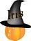 Pumpkin Witch Hat - Iris