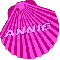 Fushia Shell - Annie