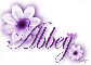 Purple Flowers - Abbey