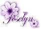 Purple Flower - Joselyn