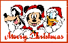 MICKEY WITH MERRY CHRISTMAS