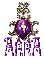 Anna purple Jewel