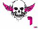 cindy pink skull