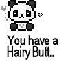 hairy butt