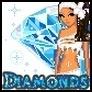 rich girl in diamonds