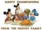 HAPPY THANKSGIVING FROM THE HARVEY FAMILY